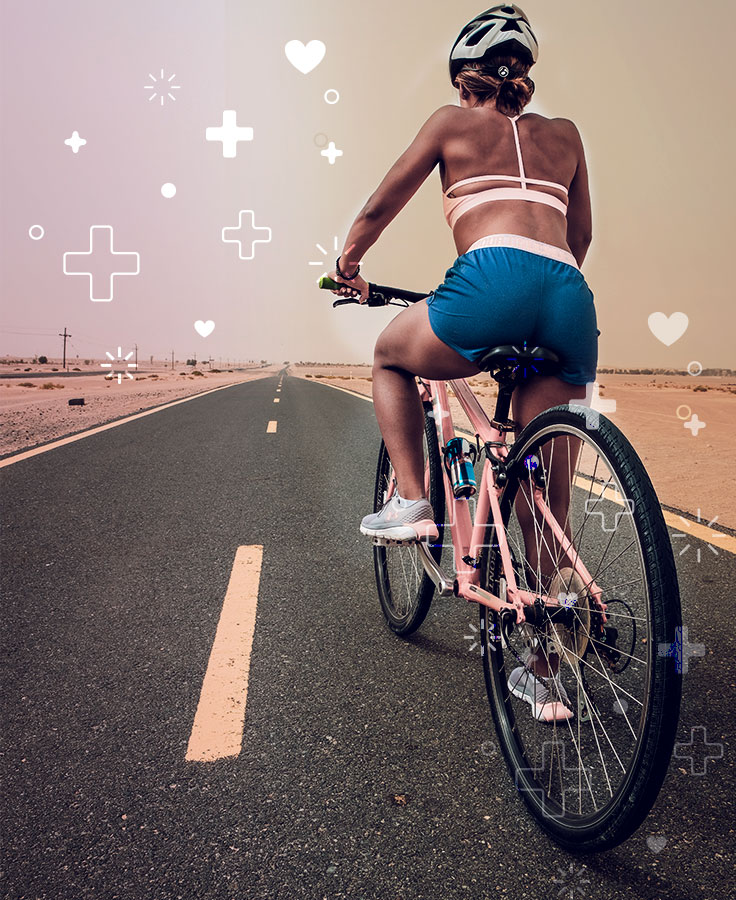 beneficios para su salud al montar en bicicleta